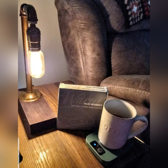 Blue Coffee Mug Warmer - Rectangular - Picture 15 of 16